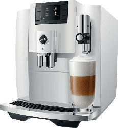 JURA E8 (EB) Kaffeevollautomat Piano White