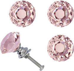 4 Möbelknöpfe in Diamanten-Form (Nur online)