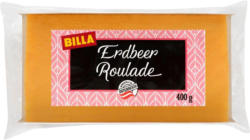 BILLA Erdbeer Roulade