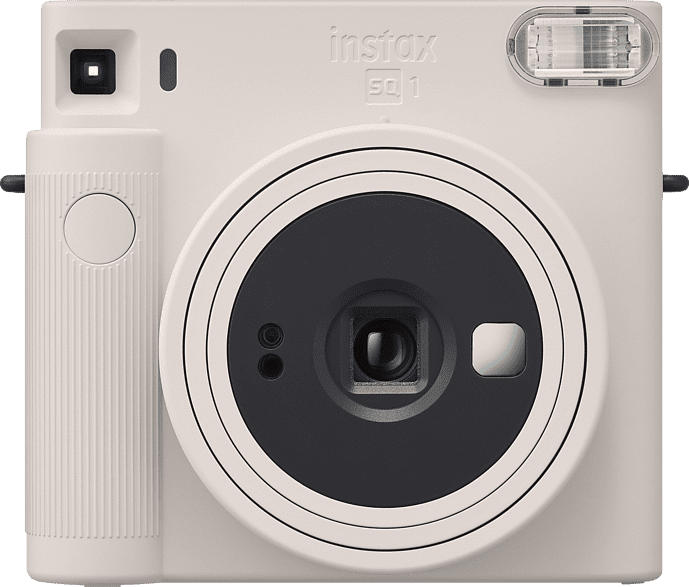 FUJIFILM instax SQ1 Sofortbildkamera, Chalk White