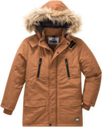 Jungen Parka mit abnehmbarem Webpelz