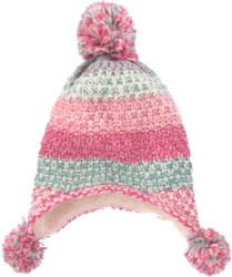 Baby Strickmütze mit Pompons