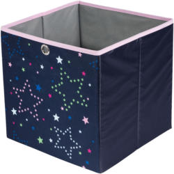 Aufbewahrungsbox mit Stern-Motiv