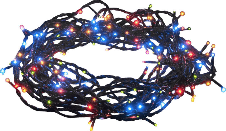 KONSTSMIDE 3630-500 LED Lichterkette, Schwarz, Mehrfarbig