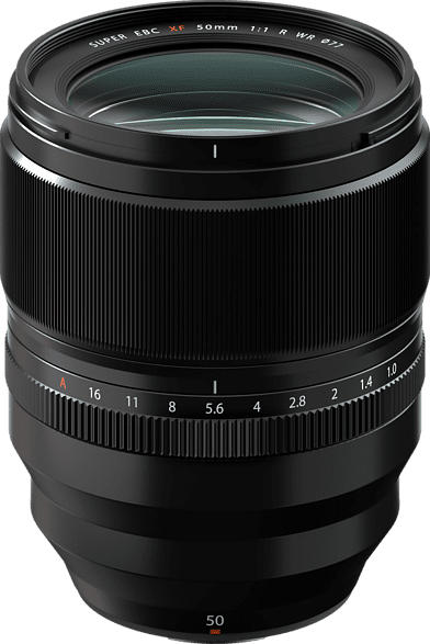 FUJIFILM FUJINON XF 50 mm f./1.0 WR (Objektiv für Fuji X-Mount, Schwarz)