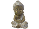 Buddha sitzen ZEN goldfarben