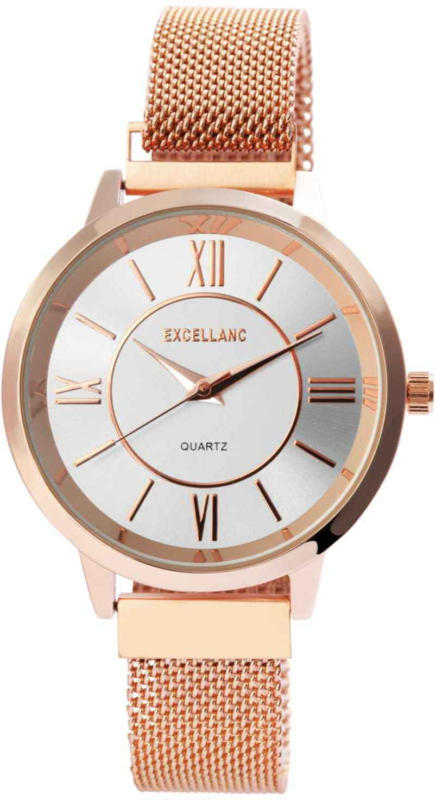 Excellanc Damenuhr roségold -