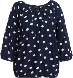 Damen Bluse mit Punkte-Allover (Nur online)