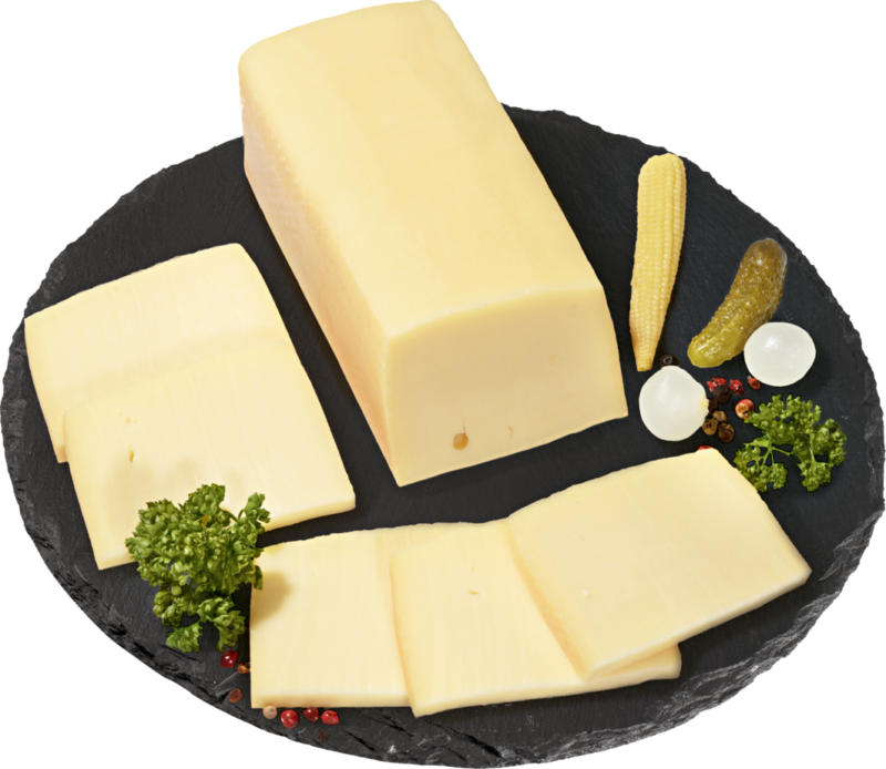 Fromage à raclette suisse, Pièce entière, env. 750 g, le kg