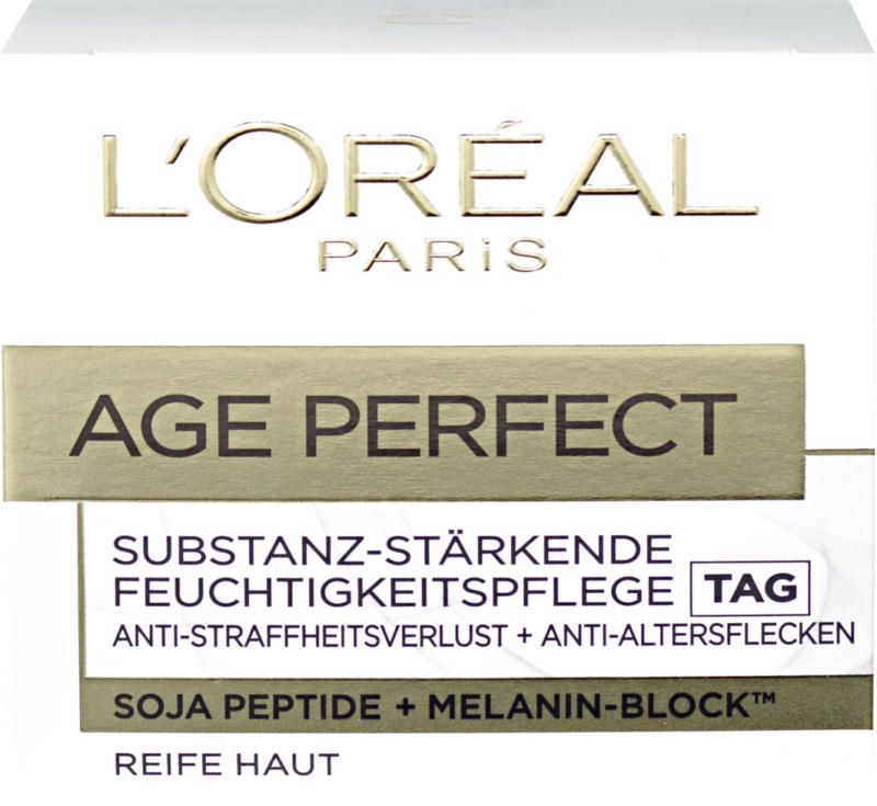 Soin du visage L'Oréal, Age Perfect Jour, nutrition intense pour peau mature, 50 ml