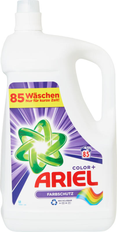 Ariel Flüssigwaschmittel Color, 85 Waschgänge, 4,675 Liter