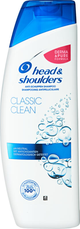 Shampoo antiforfora Head & Shoulders, Classic Clean, 500 ml