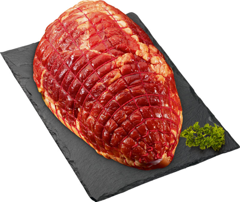 Denner Rollschinkli, Schwein, Schulter, geräuchert, Schweiz, ca. 900 g, per 100 g