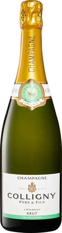 Colligny brut bio Champagne AOC, Champagne, France, 75 cl