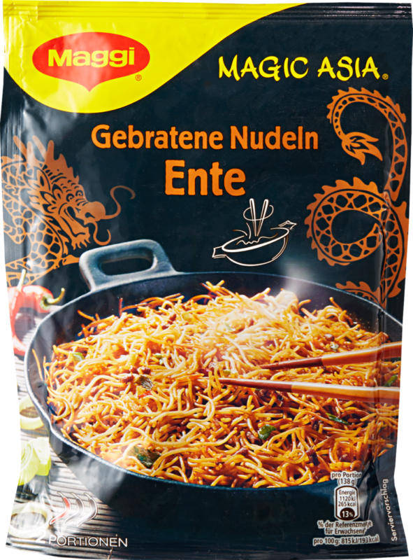 Nouilles sautées Maggi Magic Asia, Canard, 119 g