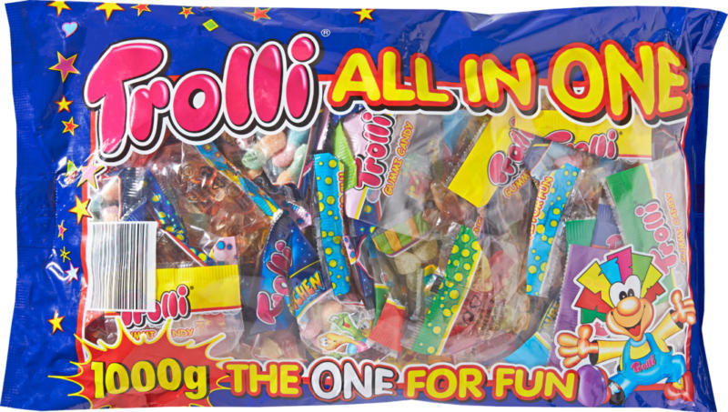 Trolli Fruchtgummis All in One, 1 kg