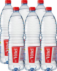 Vittel Mineralwasser, ohne Kohlensäure, 6 x 1,5 Liter
