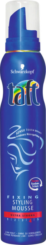 Schwarzkopf 3 Wetter Taft Fixing Styling Mousse, ultra fort, 200 ml