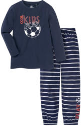 Jungen Schlafanzug mit Fußball-Motiv