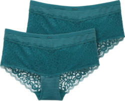 2 Damen Pantys mit Spitze