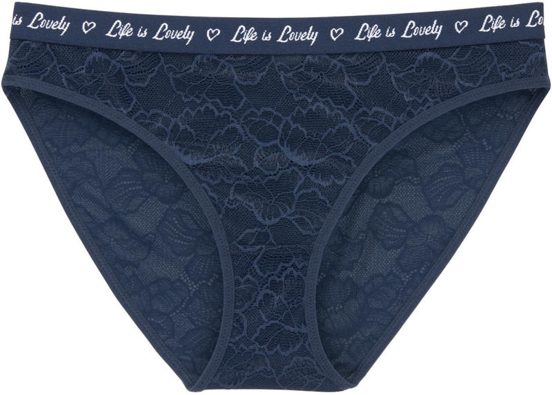 Damen Slip aus floraler Spitze (Nur online)