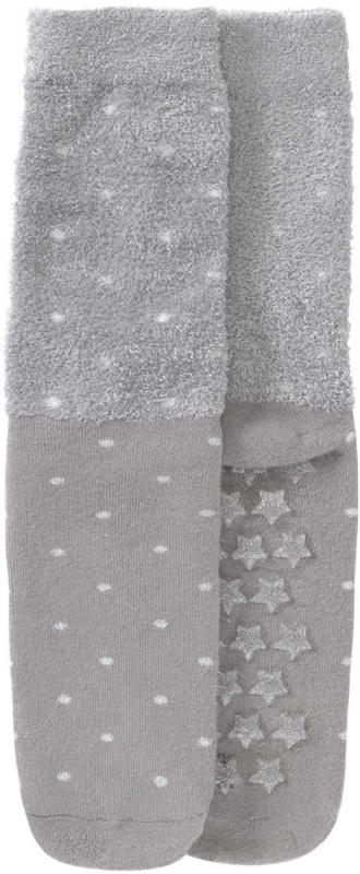 1 Paar Damen Kuschelsocken mit Effektgarn