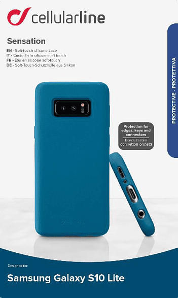 Backcover Sensation für Samsung Galaxy S10e, blau
