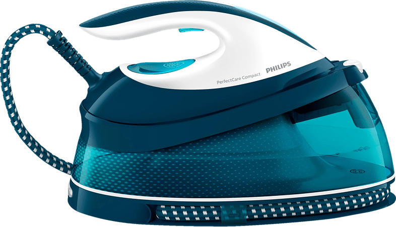 PHILIPS GC7844/20 PerfectCare Compact Dampfbügelstation (2400 Watt, 6.5 bar)