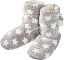 Damen Pantoffeln aus Plüsch