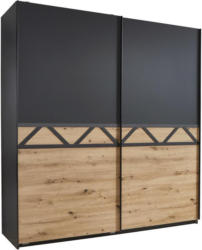 Schwebetürenschrank Aberdeen B: 180 cm Eiche Dkeor