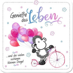 Glasuntersetzer Geniesse Das Leben