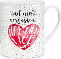 Jumbotasse Nicht Vergessen: Hab Dich Lieb