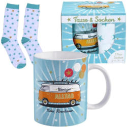 Tasse Tassen-Socken Set Bus