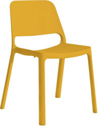 Stapelstuhl in Kunststoff Orange
