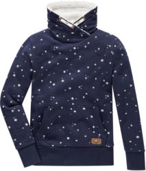 Mädchen Sweatshirt mit Stern-Allover