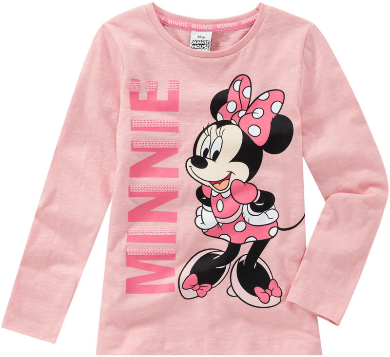 Minnie Maus Langarmshirt mit Pailletten (Nur online)