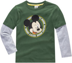 Micky Maus Langarmshirt im Lagen-Look