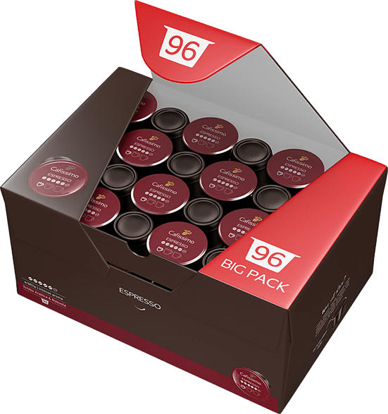 TCHIBO CAFISSIMO Espresso kräftig Kaffeekapseln 96 Stück (Tchibo Cafissimo)