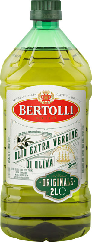 Huile d'olive Originale Bertolli, Extra Vergine, 2 litres