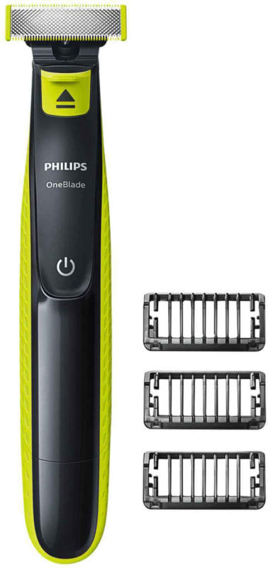 Philips OneBlade avec 3 sabots pour tailler -