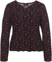 Damen Langarmshirt mit floralem Allover-Print (Nur online)