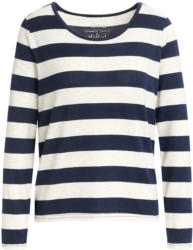 Damen Langarmshirt mit Blockstreifen (Nur online)