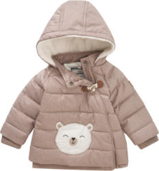 Baby Winterjacke mit Bären-Applikation (Nur online)