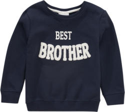 Jungen Sweatshirt mit Message-Print