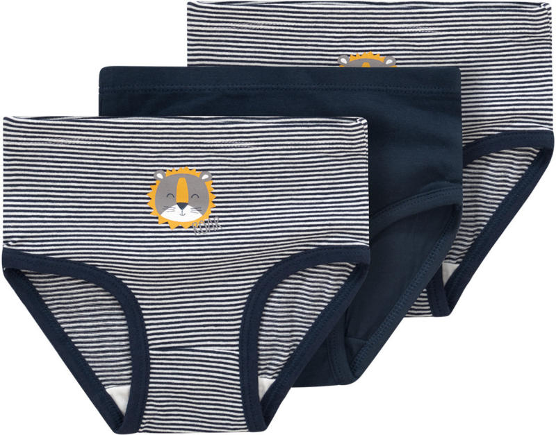 3 Baby Slips mit Löwen-Motiv (Nur online)