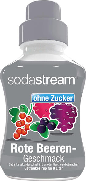 SODASTREAM 1521101490 Sirup Rote Beeren ohne Zucker