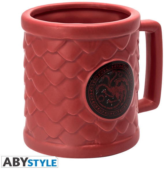 ABYSTYLE GAME OF THRONES 3D Targaryen Tasse, Mehrfarbig