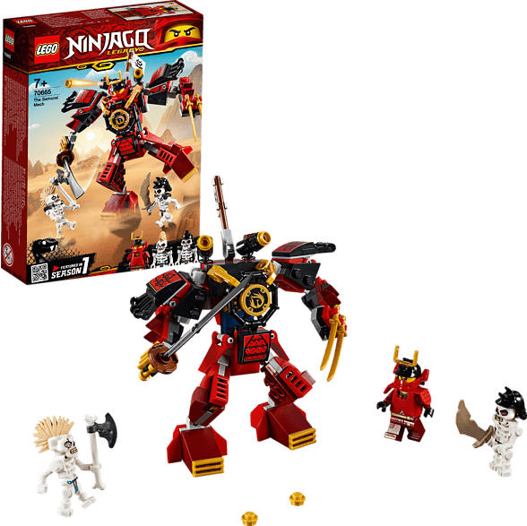 LEGO Samurai-Roboter Bausatz, Mehrfarbig