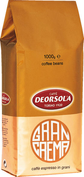 DEORSOLA Gran Crema Kaffeebohnen
