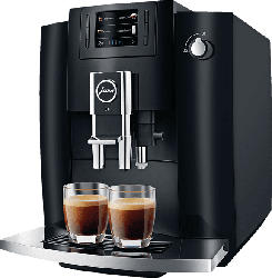 JURA E6 Piano Black (EB) Kaffeevollautomat Piano Black